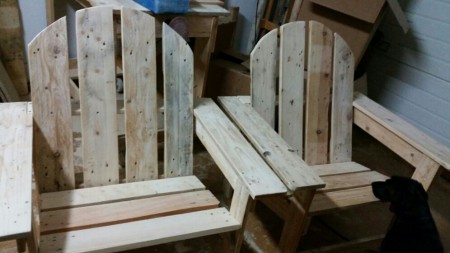 Sillones de terraza o jardín, 60€ cada uno.